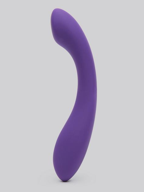 Desire Luxury Weighted Curved Silicone Dildo