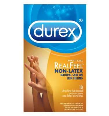 Durex Avanti Bare Real Feel Non Latex Condoms - 10-Pack