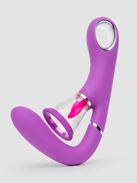 Fantasy for Her Vibrating Pussy Pump, Tongue and G-Spot Vibrator Kit
