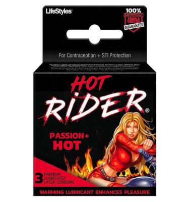 LifeStyles Hot Rider Warming Condoms - 12-Pack