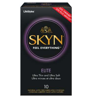 LifeStyles SKYN Elite Ultra Thin Non-Latex Condoms - 22-Pack