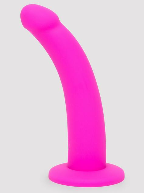 Lovehoney Curved Silicone Suction Cup Dildo 6 Inch