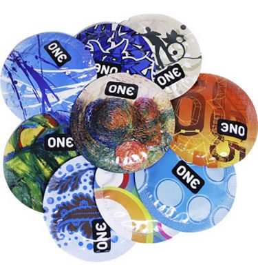 ONE Classic Select Designer Condoms - 12-pack