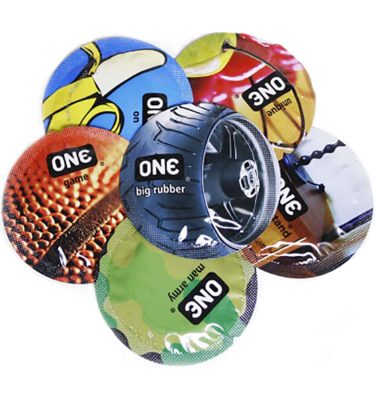 ONE Pleasure Dome Condoms - 100-pack