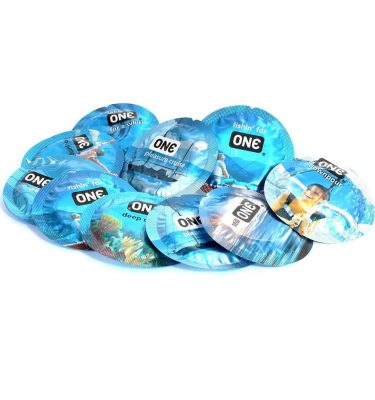 ONE Pleasure Plus Condoms - 12-pack