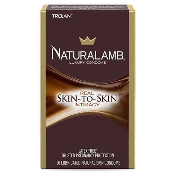 Trojan Natural Lamb Condoms - 10-Pack