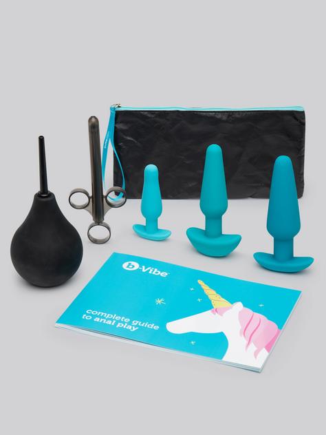 b-Vibe Rechargeable Anal Training and Education Butt Plug Set (5 Piece)